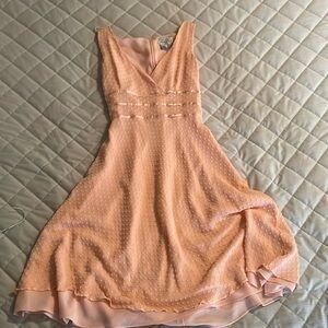 Altered Adrianna Papell dress.